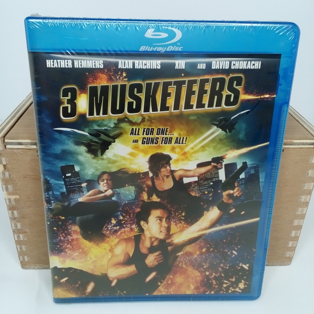 3 Musketeers 2011 Factory Sealed Blu-ray Disc